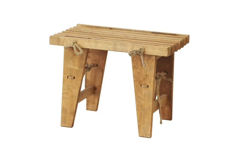 Bænk Hillerstorp Ecobænk 60 cm - Birk olieret lys brun - Havemøbler - Havesofaer & bænke - Udendørs bænk & havebænk