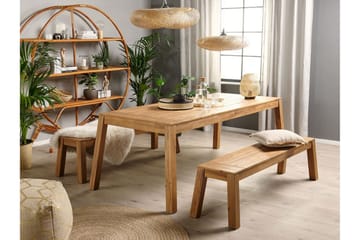 Coteto 3-Pers. Bænk 160 cm - Akacie - Havemøbler - Havesofaer & bænke - Udendørs bænk & havebænk