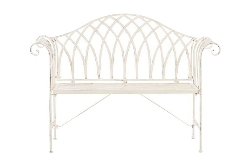 Estadilla Havebænk, Hvid