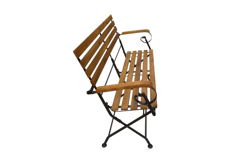 Foldbar Havebænk 112 Cm Akacietræ - Brun - Havemøbler - Havesofaer & bænke - Udendørs bænk & havebænk