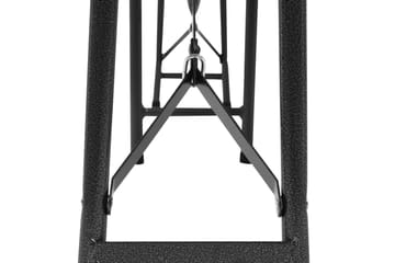Foldbare Havebænke 2 stk. 180 cm Hdpe Sort - Sort - Havemøbler - Havesofaer & bænke - Udendørs bænk & havebænk