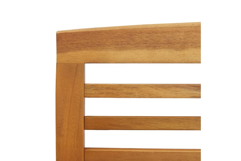 Havebænk 119 cm massivt akacietræ - Brun - Havemøbler - Havesofaer & bænke - Udendørs bænk & havebænk