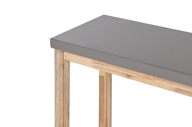Havebænk 160 cm Grå OSTUNI - Grå - Havemøbler - Havesofaer & bænke - Udendørs bænk & havebænk