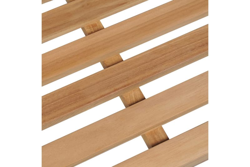 havebænk 228 cm massivt teaktræ - Brun - Havemøbler - Havesofaer & bænke - Udendørs bænk & havebænk