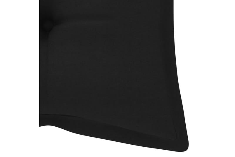 havebænk med hynde 120 cm bambus - Brun - Havemøbler - Havesofaer & bænke - Udendørs bænk & havebænk