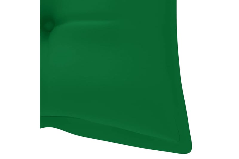 havebænk med hynde 120 cm bambus - Brun - Havemøbler - Havesofaer & bænke - Udendørs bænk & havebænk
