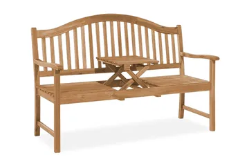 Hilo Havebænk 150 cm - Træ / natur - Havemøbler - Havesofaer & bænke - Udendørs bænk & havebænk