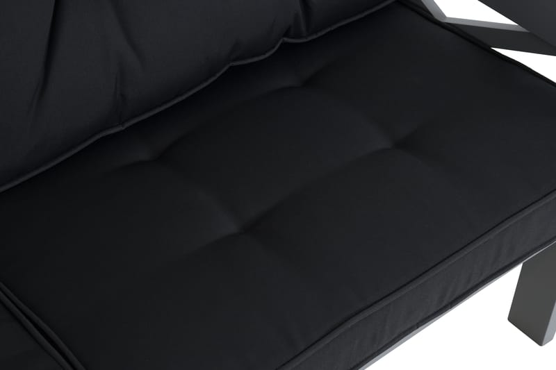 Husarn Udendørsbænk med Hynde Mat Grå - KWA - Havemøbler - Havesofaer & bænke - Udendørs bænk & havebænk