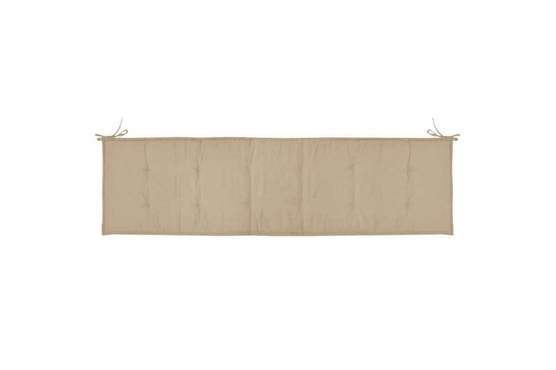 Hynde Til Havebænk 180x50x3 cm Beige - Beige - Havemøbler - Havesofaer & bænke - Udendørs bænk & havebænk