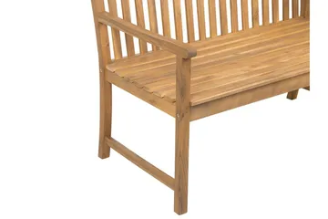 Iazzetta Havebænk 120 cm - Træ / natur - Havemøbler - Havesofaer & bænke - Udendørs bænk & havebænk