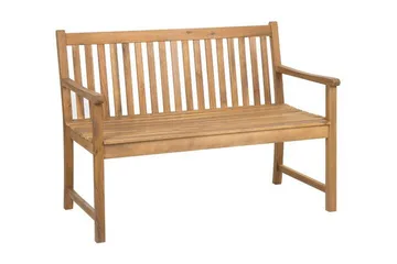 Iazzetta Havebænk 120 cm - Træ / natur - Havemøbler - Havesofaer & bænke - Udendørs bænk & havebænk