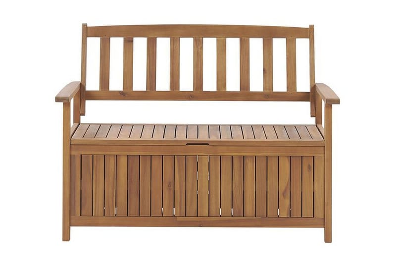 Jaraicejo Havebænk med Opbevaring, Brun