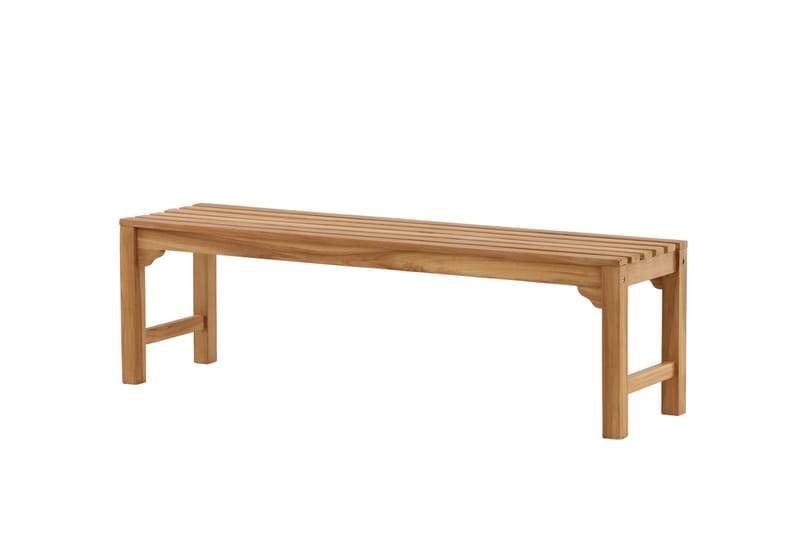 Kenya Bænk 150 cm - Brun - Havemøbler - Havesofaer & bænke - Udendørs bænk & havebænk