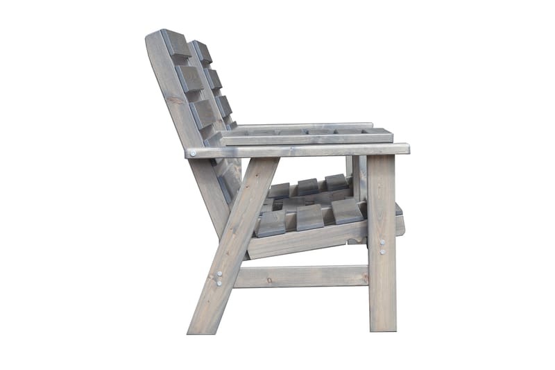 KIngdom Havebænk 177 cm - Grå - Havemøbler - Havesofaer & bænke - Udendørs bænk & havebænk