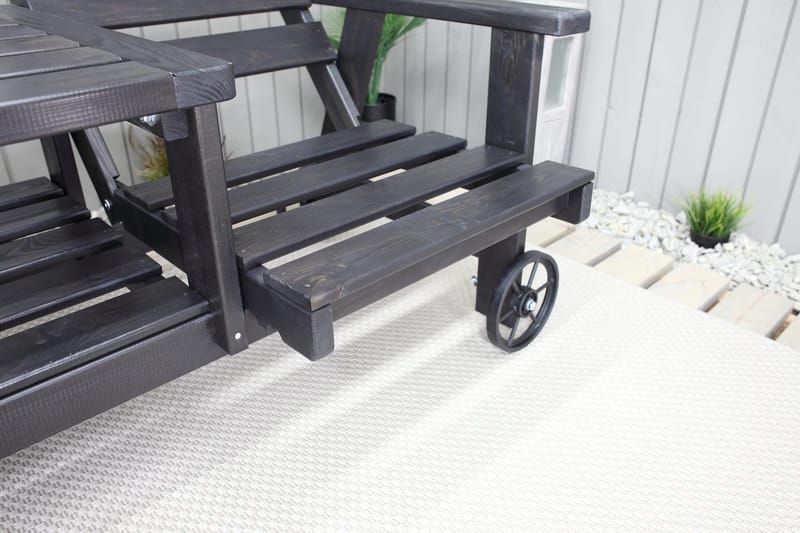 KIngdom Havebænk 177 cm - Mørkeblå - Havemøbler - Havesofaer & bænke - Udendørs bænk & havebænk