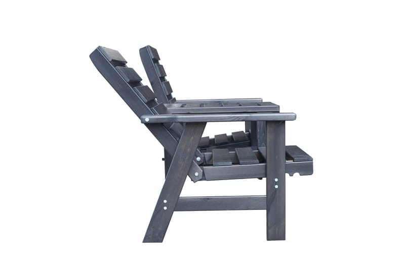 KIngdom Havebænk 177 cm - Mørkeblå - Havemøbler - Havesofaer & bænke - Udendørs bænk & havebænk