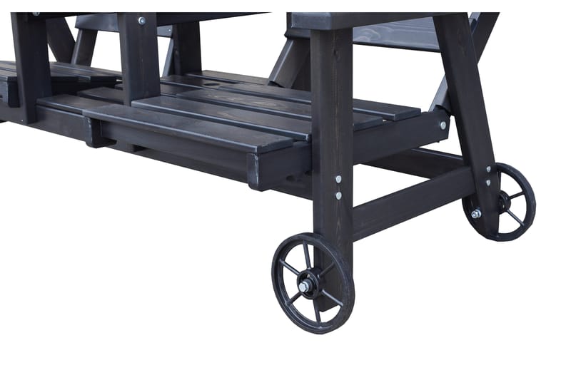 KIngdom Havebænk 177 cm - Mørkeblå - Havemøbler - Havesofaer & bænke - Udendørs bænk & havebænk