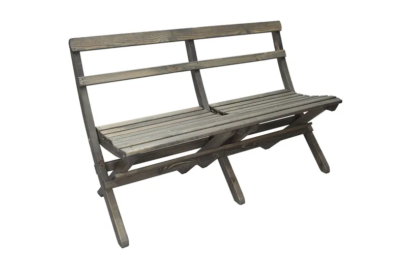 Larios Havebænk 130 cm, Grå