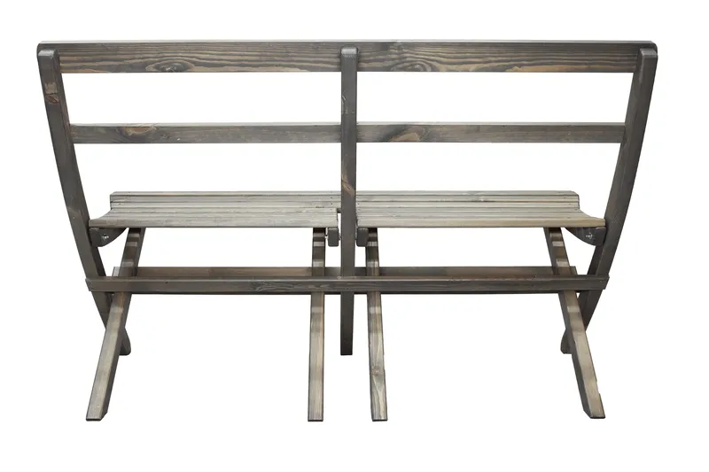 Larios Havebænk 130 cm - Grå - Havemøbler - Havesofaer & bænke - Udendørs bænk & havebænk