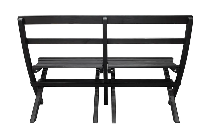 Larios Havebænk 130 cm - Mørkebrun - Havemøbler - Havesofaer & bænke - Udendørs bænk & havebænk