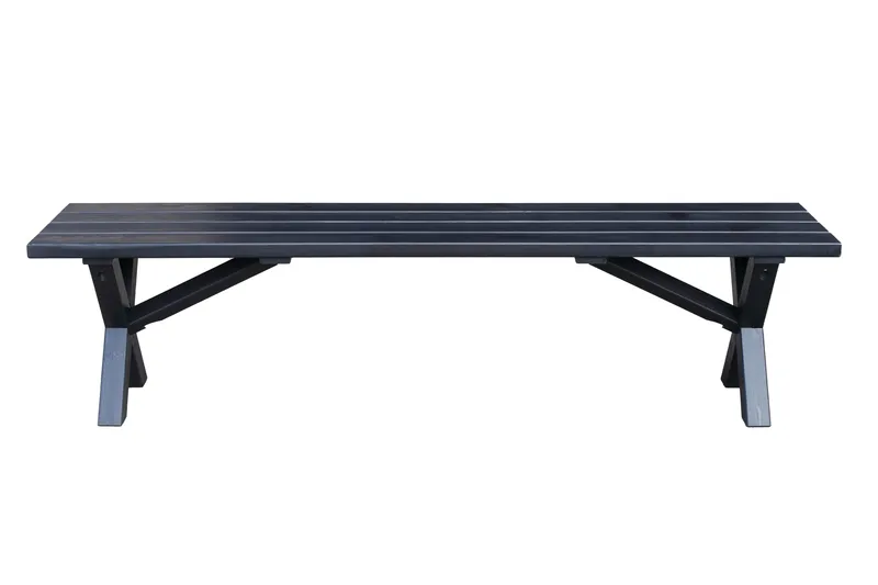 Lietinna Havebænk 180 cm - Mørkeblå - Havemøbler - Havesofaer & bænke - Udendørs bænk & havebænk