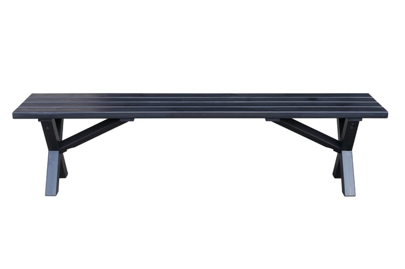 Lietinna Havebænk 180 cm - Mørkeblå - Havemøbler - Havesofaer & bænke - Udendørs bænk & havebænk