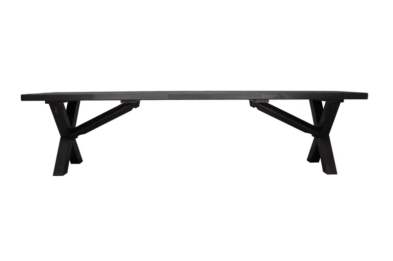 Lietinna Havebænk 180 cm - Mørkeblå - Havemøbler - Havesofaer & bænke - Udendørs bænk & havebænk