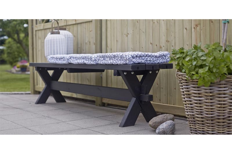 Plankbænk Nostalgi 177x38x44 cm - Havemøbler - Havesofaer & bænke - Udendørs bænk & havebænk
