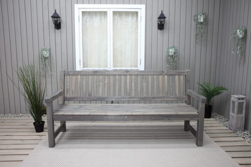 Rimforsa Sofa - Grå - Havemøbler - Havesofaer & bænke - Udendørs bænk & havebænk