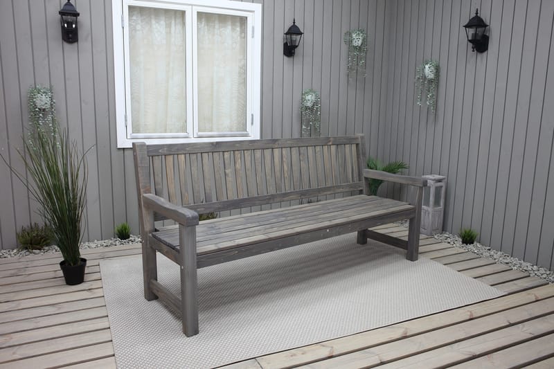 Rimforsa Sofa - Grå - Havemøbler - Havesofaer & bænke - Udendørs bænk & havebænk