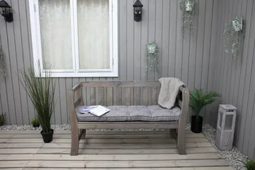 Rosenberg Sofa - Grå - Havemøbler - Havesofaer & bænke - Udendørs bænk & havebænk