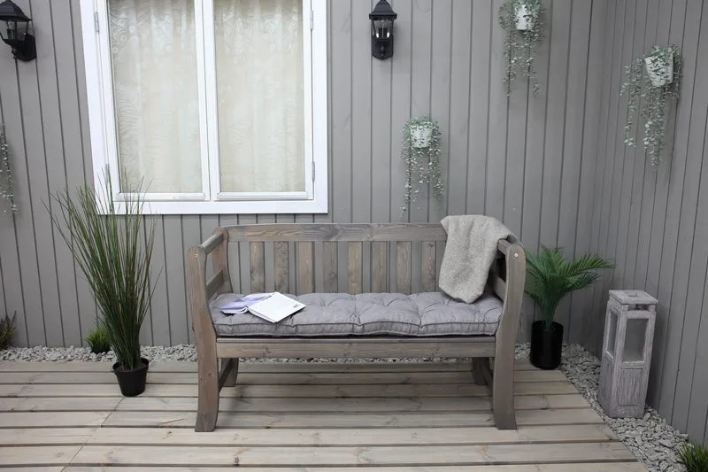 Rosenberg Sofa - Grå - Havemøbler - Havesofaer & bænke - Udendørs bænk & havebænk