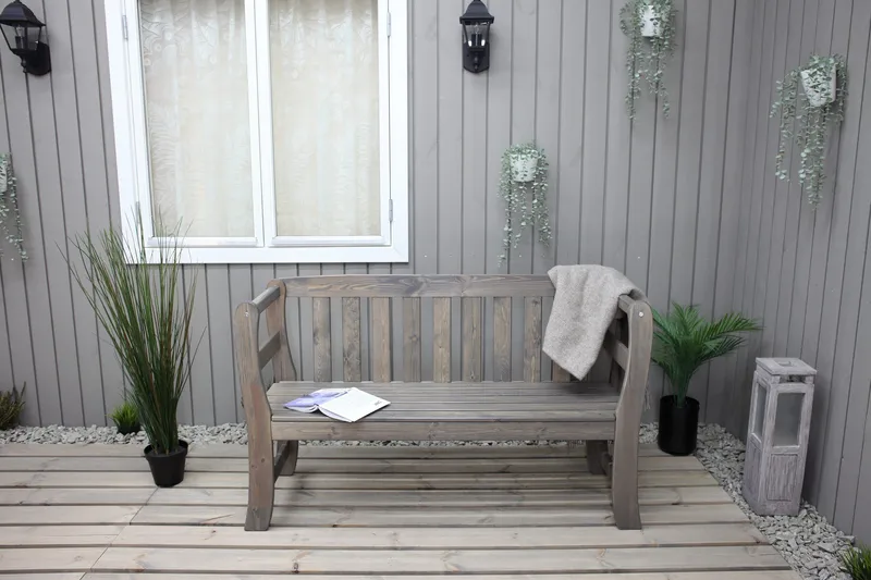 Rosenberg Sofa - Grå - Havemøbler - Havesofaer & bænke - Udendørs bænk & havebænk