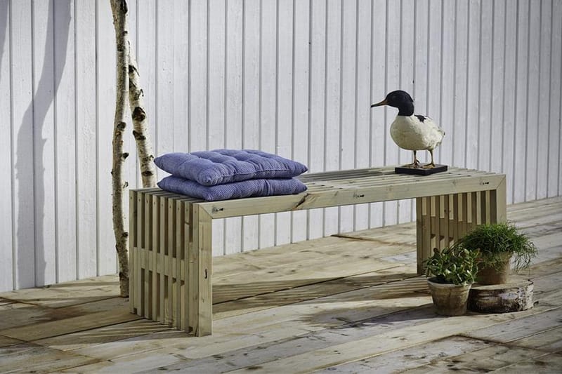 Rustik træbænk Design 138x49x45cm - Havemøbler - Havesofaer & bænke - Udendørs bænk & havebænk