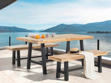Scania Havebord 170 cm - Træ / natur - Havemøbler - Havesofaer & bænke - Udendørs bænk & havebænk
