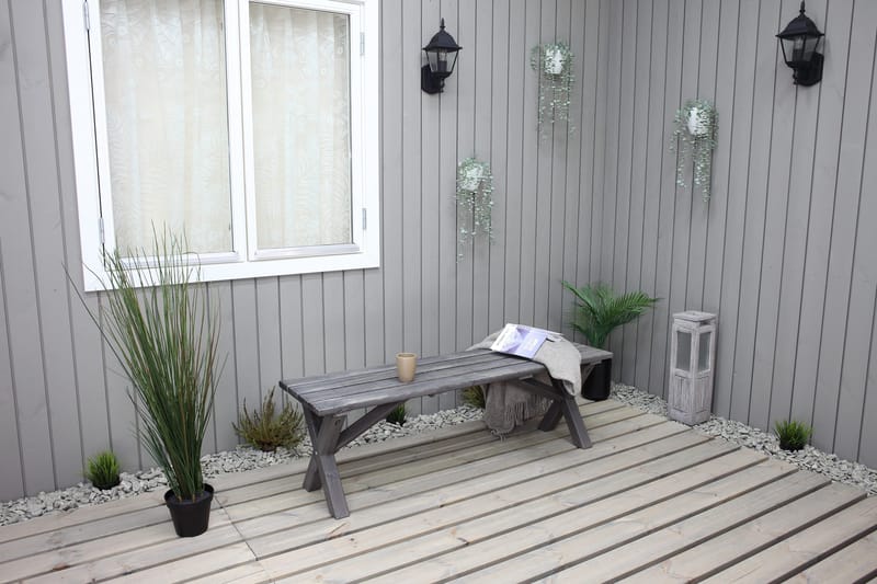 Scottsdale Bænk 140 cm Shabby Chic - Havemøbler - Havesofaer & bænke - Udendørs bænk & havebænk