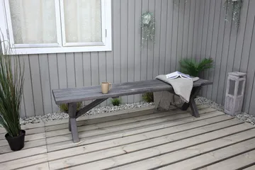 Scottsdale Bænk 180 cm Shabby Chic - Havemøbler - Havesofaer & bænke - Udendørs bænk & havebænk