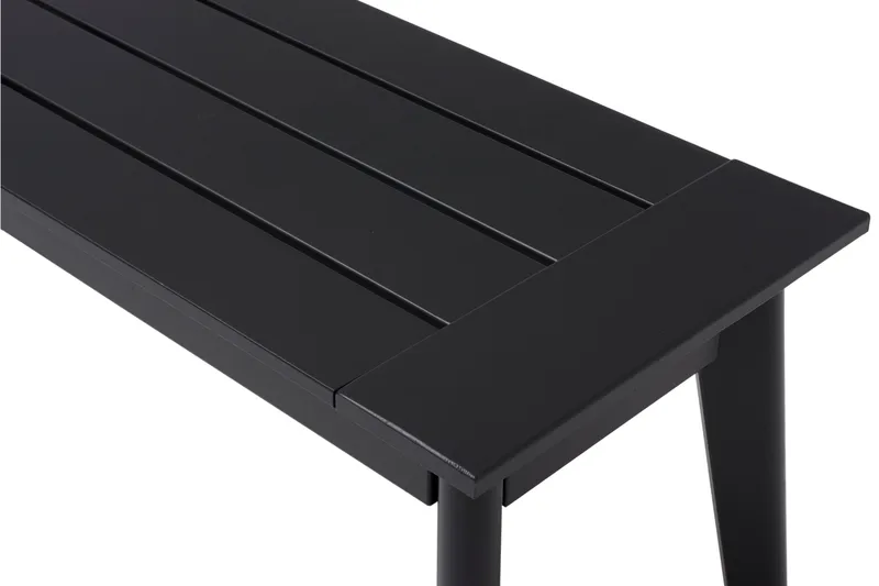 Stoltö Bænk Sort - Hillerstorp - Havemøbler - Havesofaer & bænke - Udendørs bænk & havebænk
