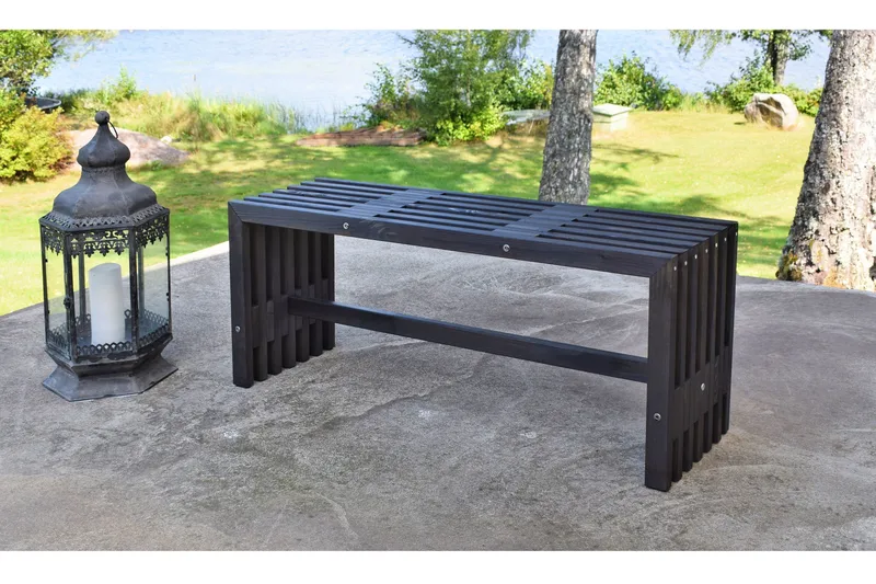 Ulrey bænk - Kulgrå - Havemøbler - Havesofaer & bænke - Udendørs bænk & havebænk