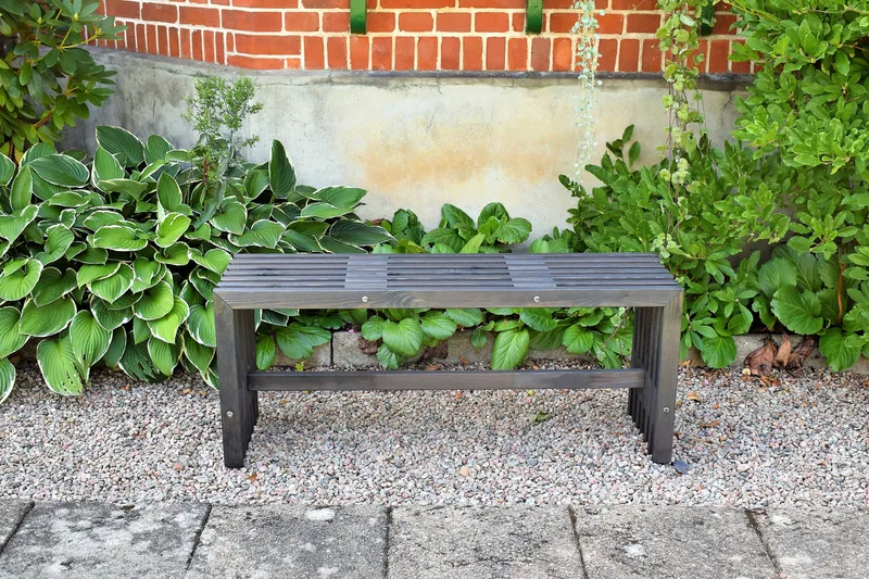 Ulrey bænk - Kulgrå - Havemøbler - Havesofaer & bænke - Udendørs bænk & havebænk