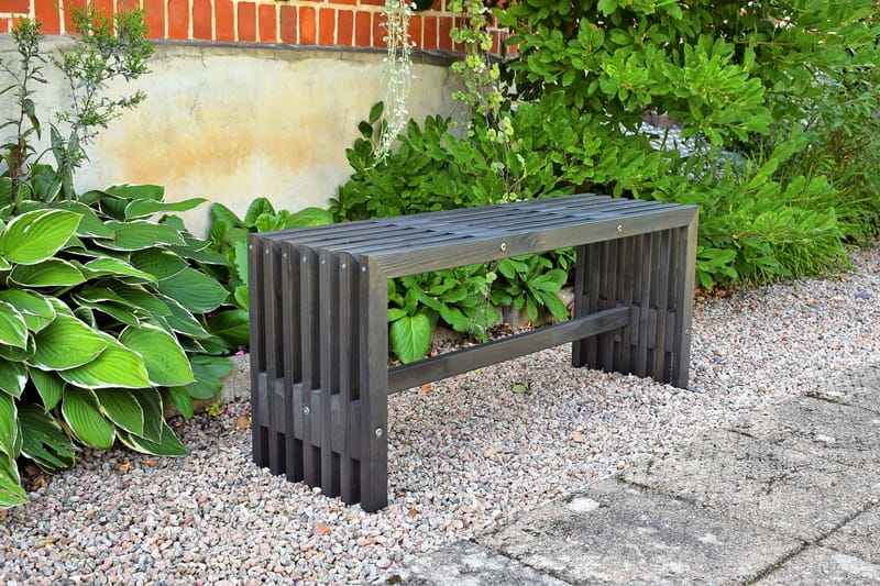 Ulrey bænk - Kulgrå - Havemøbler - Havesofaer & bænke - Udendørs bænk & havebænk