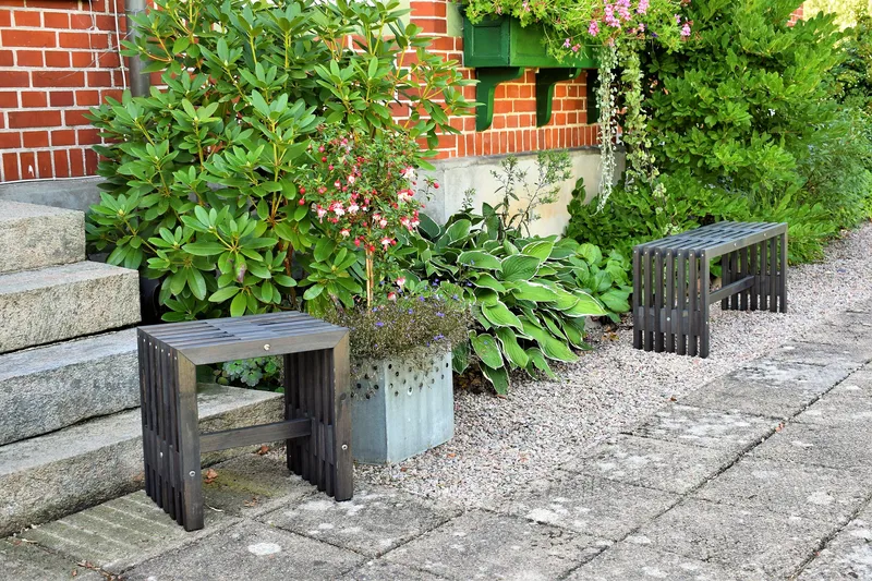 Ulrey bænk - Kulgrå - Havemøbler - Havesofaer & bænke - Udendørs bænk & havebænk