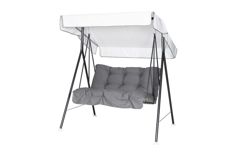 Duetto Komplet Hængekøje 130 cm - Grå - Havemøbler - Havesofaer & bænke - Hængesofaer