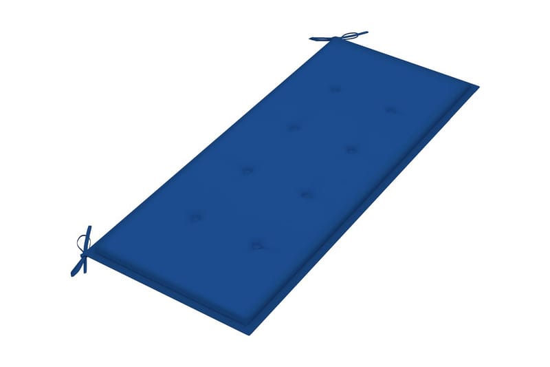 foldbar havebænk med hynde 118 cm bambus - Brun - Havemøbler - Havesofaer & bænke - Udendørs bænk & havebænk