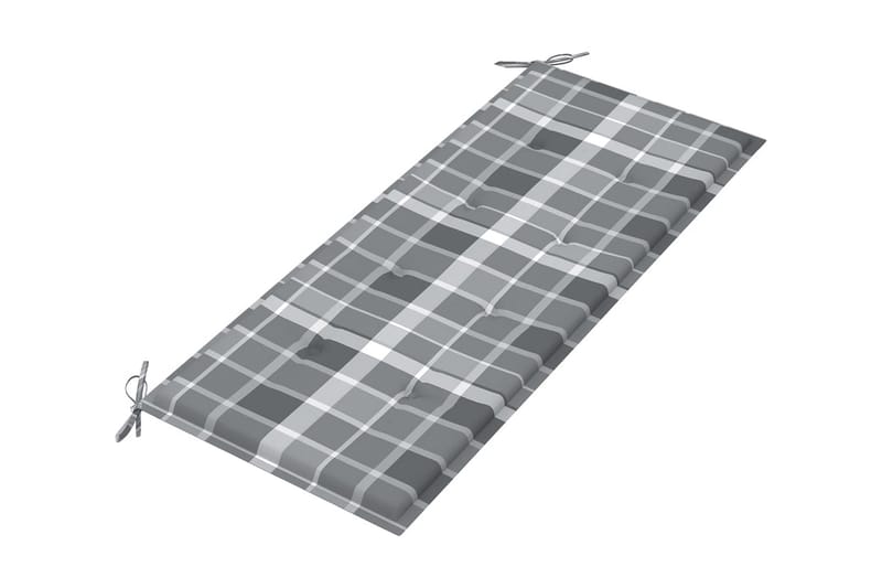 foldbar havebænk med hynde 118 cm bambus - Brun - Havemøbler - Havesofaer & bænke - Udendørs bænk & havebænk