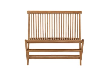 Ghana sofabænk 100 cm udendørs - Natur - Havemøbler - Havesofaer & bænke - Udendørs bænk & havebænk