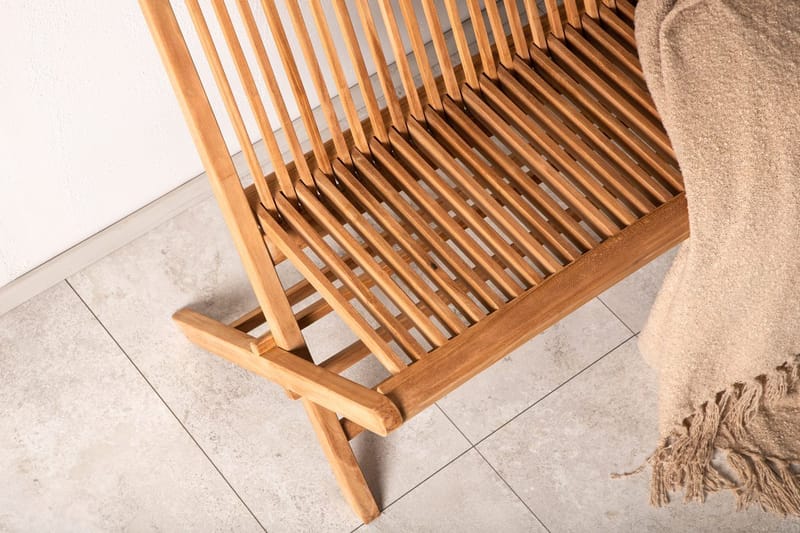 Ghana sofabænk 100 cm udendørs - Natur - Havemøbler - Havesofaer & bænke - Udendørs bænk & havebænk