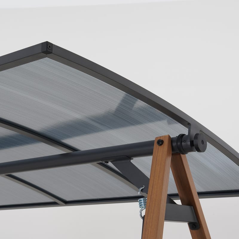 Gyngestol HOME4YOU Herning Grå - Grå - Havemøbler - Havesofaer & bænke - Gyngesofa