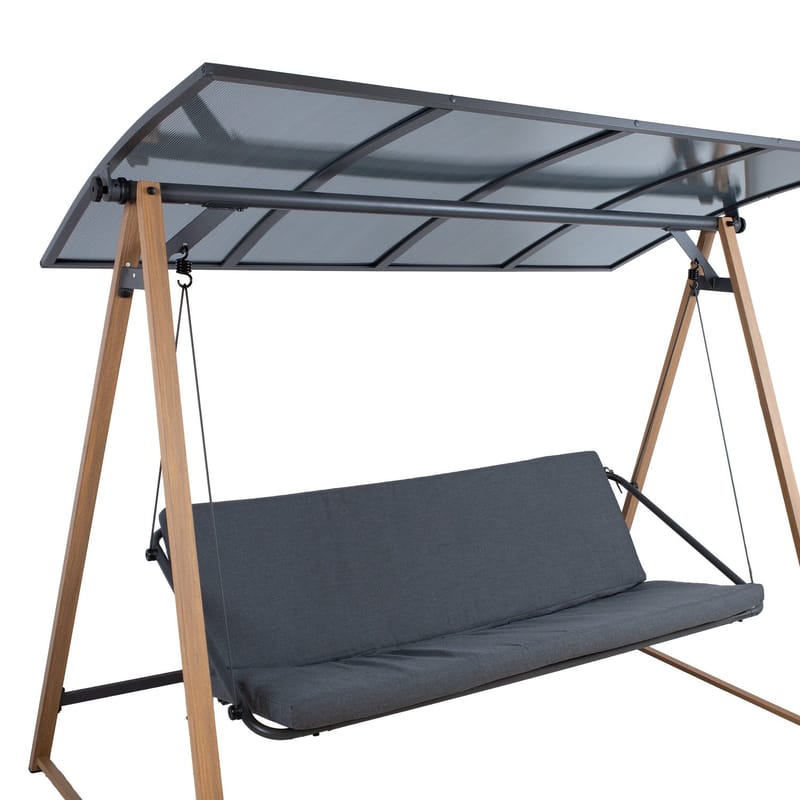 Gyngestol HOME4YOU Herning Grå - Grå - Havemøbler - Havesofaer & bænke - Gyngesofa