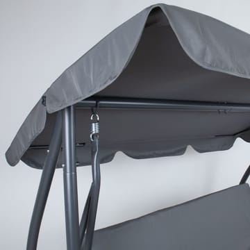Gyngestol HOME4YOU Mona 3-personers, grå - Grå - Havemøbler - Havesofaer & bænke - Gyngesofa